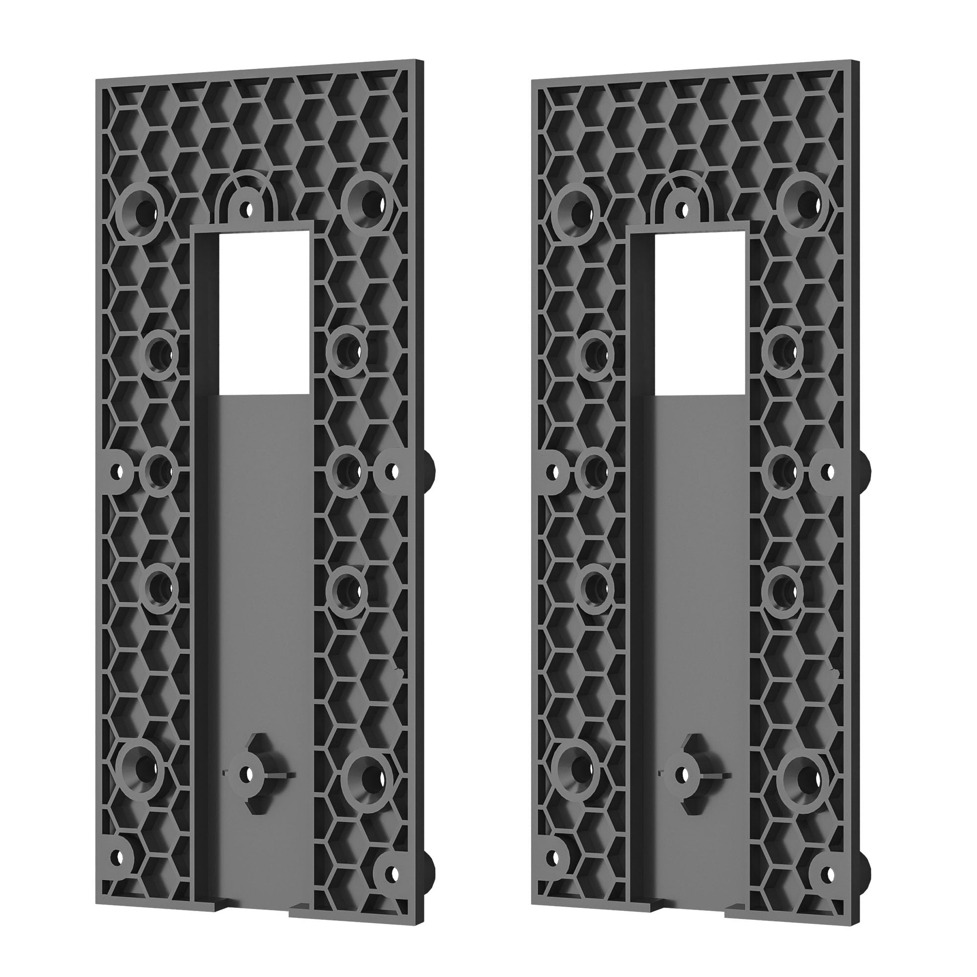 No Drill Adhesive Doorbell Mount Compatible With Ring Video Doorbell 4 /Battery Doorbell Plus/Pro, Door Mounting Holder Bracket